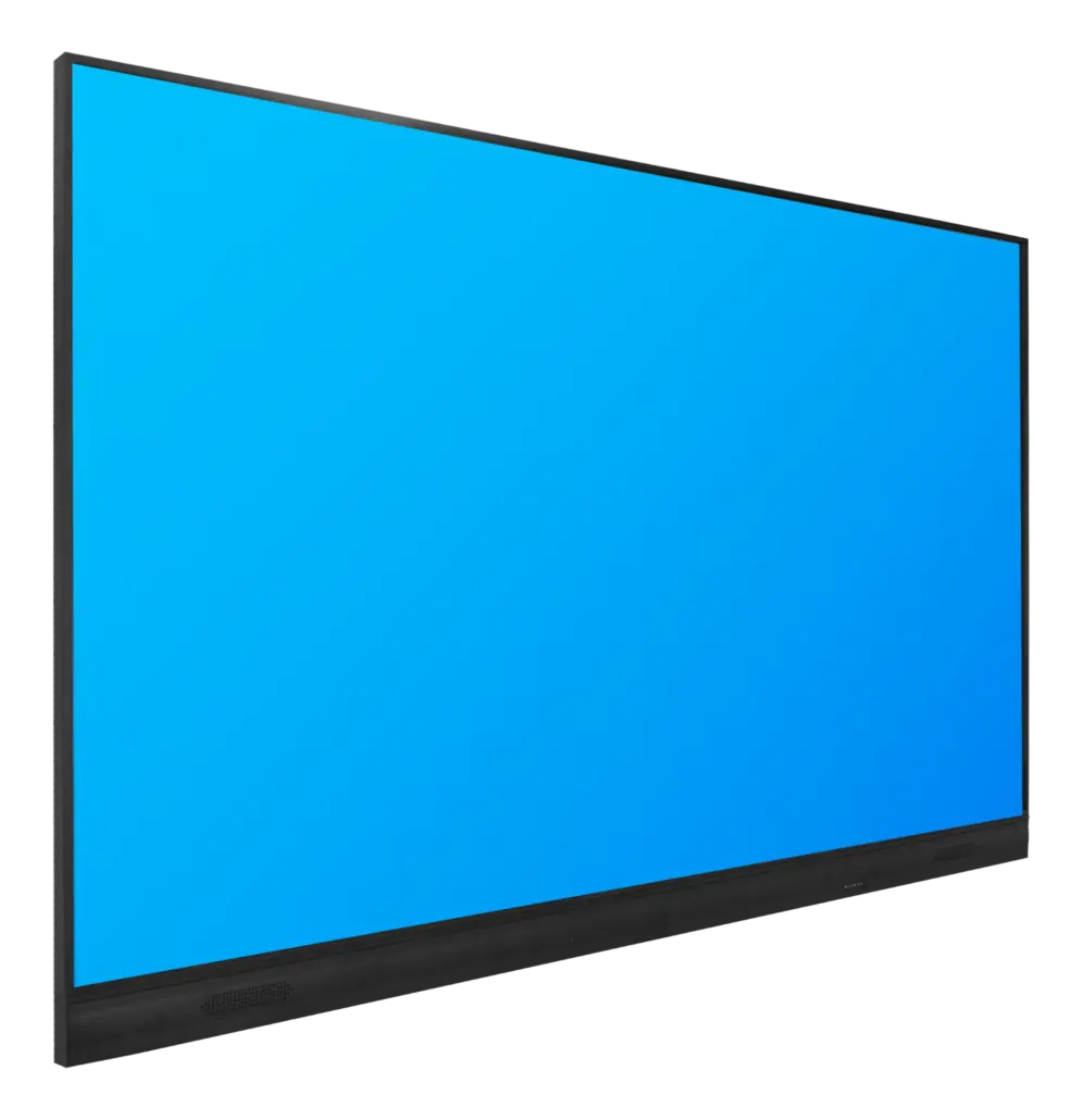Interactive LED video wall