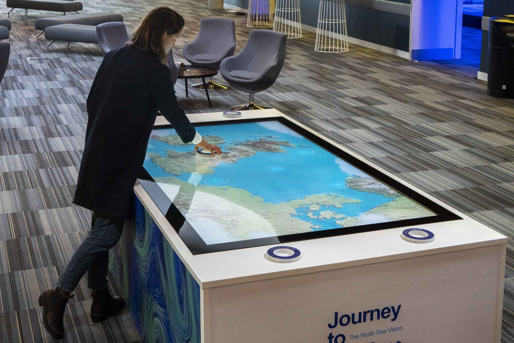 National Grid & Unit 9 Bespoke Interactive Table