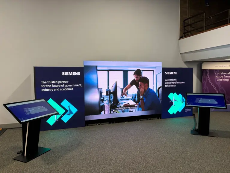 Siemens LED Video wall 3