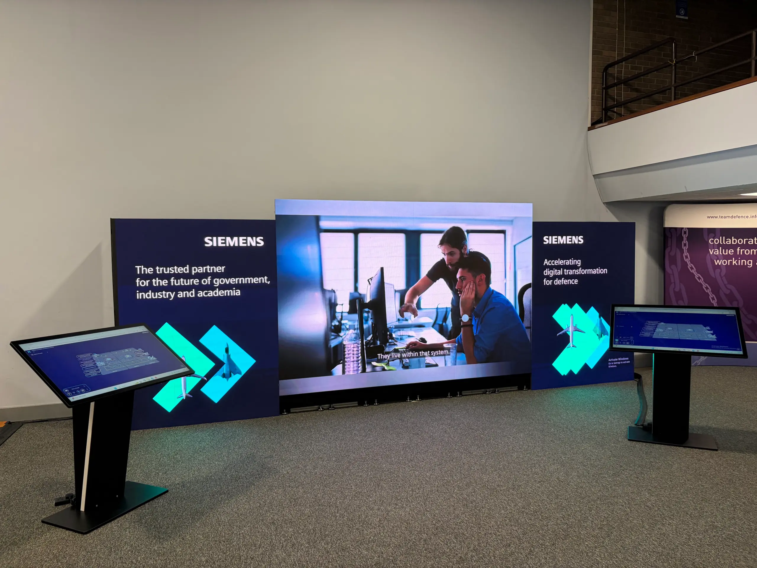 Case Study - Siemens - Promultis Touchscreen Technology - LED Video ...