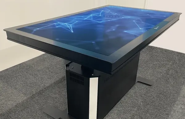 Interactive touch table side