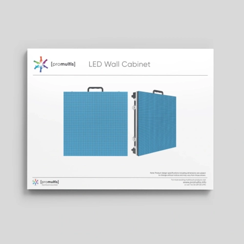 LED Wall Cabinet data sheet