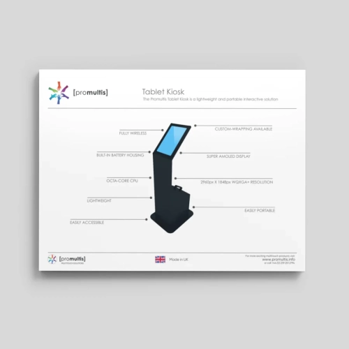 Tablet Kiosk data sheet