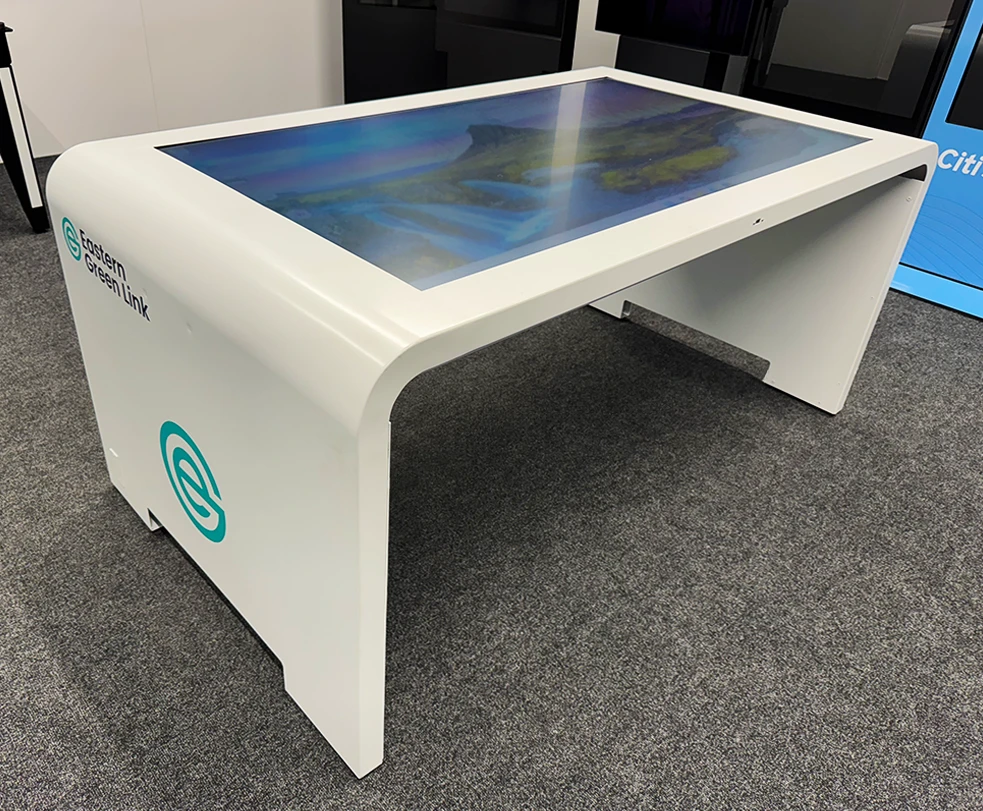 interactive touchscreen coffee table